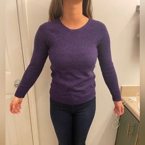 Purple sweater